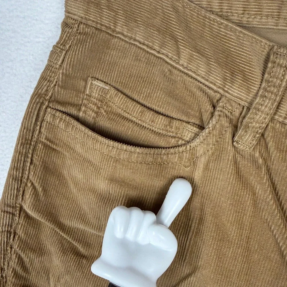 Banana Republic Traveler Slim Fit Corduroy Pants Mens 31x30 Khaki‎ Tan 744274-10